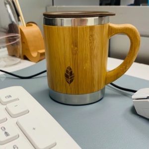 Insulated Bamboo Coffee/Tea Mug